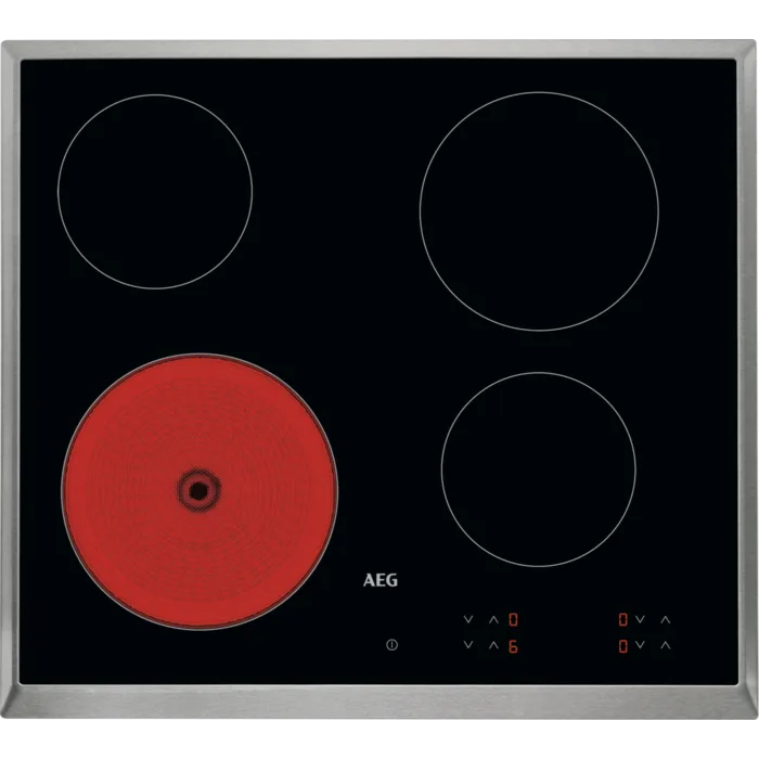 AEG 3000 Radiant Hob - vitrokeramische kookplaat, 60 cm HK624000XB by AEG – product photo