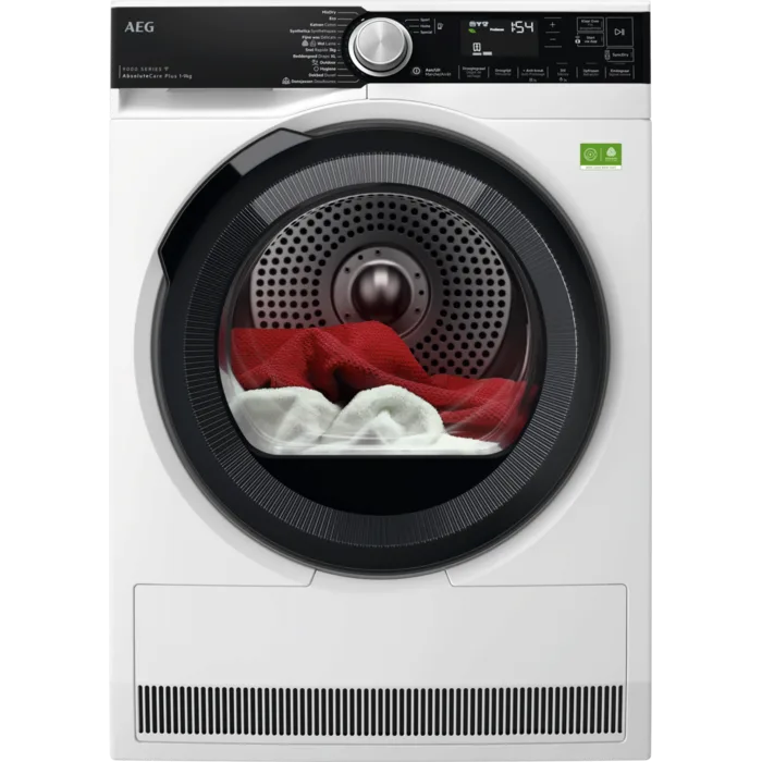 AEG 9000 AbsoluteCare® Plus - Warmtepomp Droger 9 kg T97DR9B6PC de AEG – photo produit