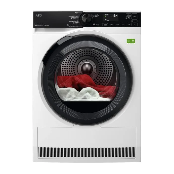 AEG 9000X AbsoluteCare® Pro - Warmtepomp Droogkast 8 kg TR96CVC810 fra AEG – produktbillede