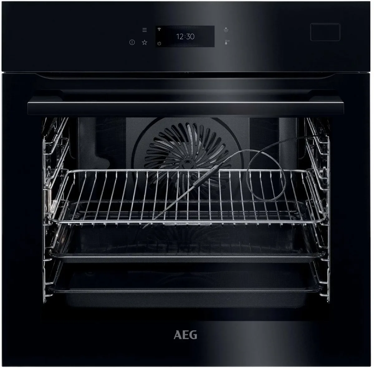 BSE788380B - Inbouwoven - 70 liter - Energielabel A - 3500 W - hetelucht by AEG in Black – product photo
