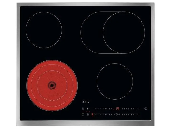 Elektro-Kochfeld 949493058, autark, Timer, TouchControl-Bedienung de AEG – photo produit
