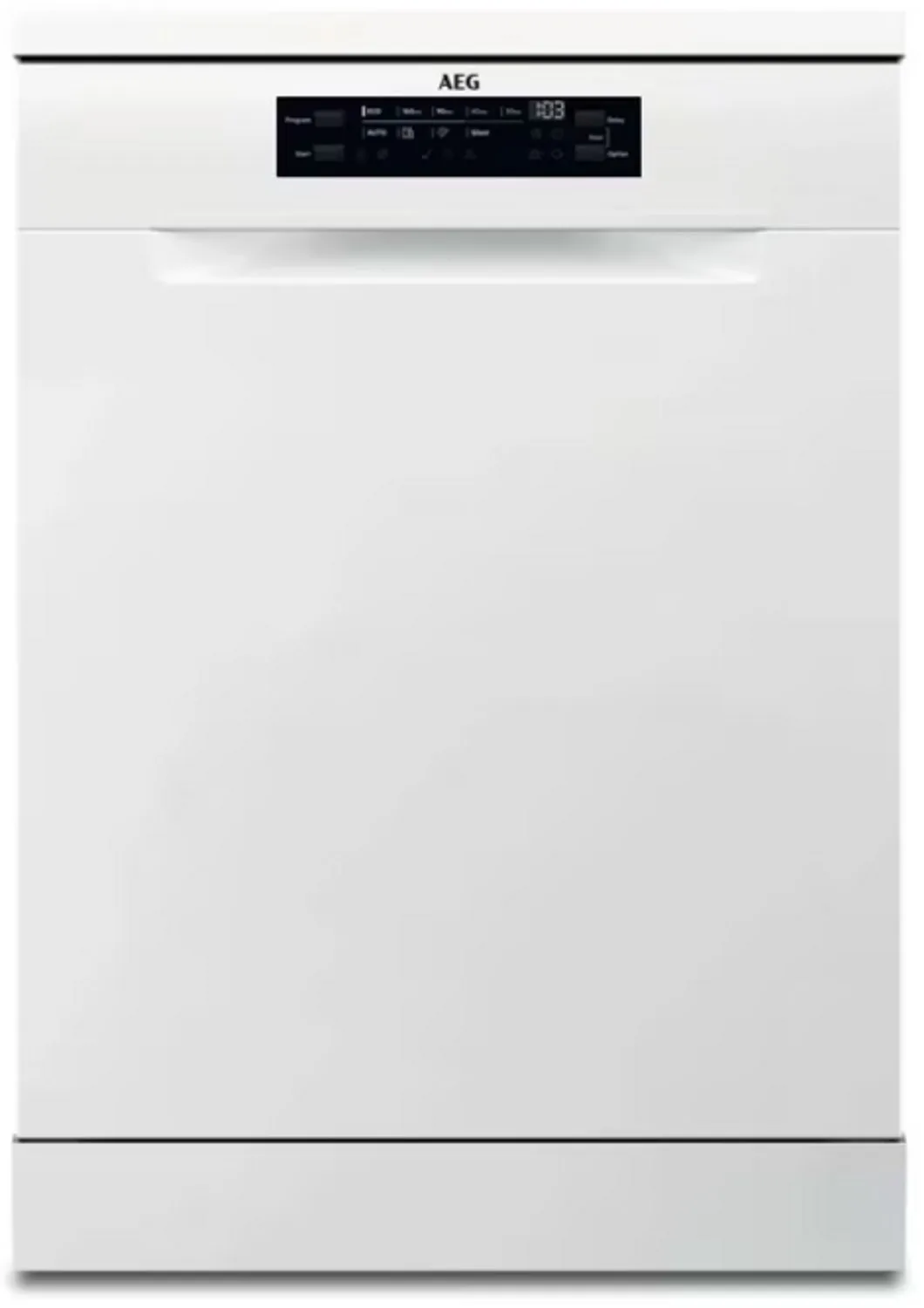 FFB5675APW - Vrijstaande vaatwasser - Energielabel A - 14 couverts - XXL - AirDry fra AEG i Hvid – produktbillede