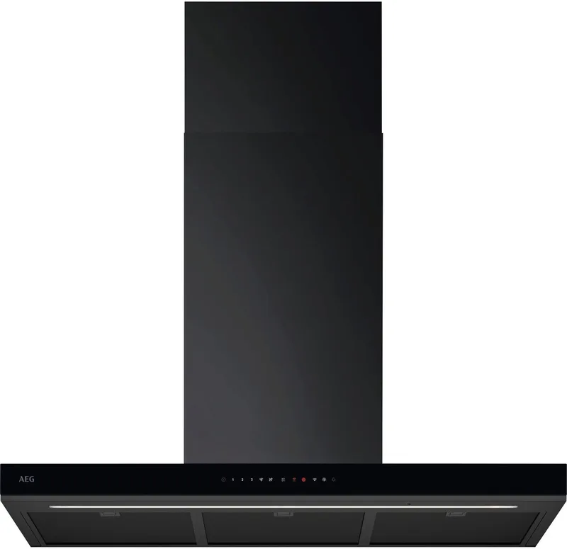 GB87D91CB - 8000 Serie - Wand afzuigkap (90 cm) by AEG in Black – product photo