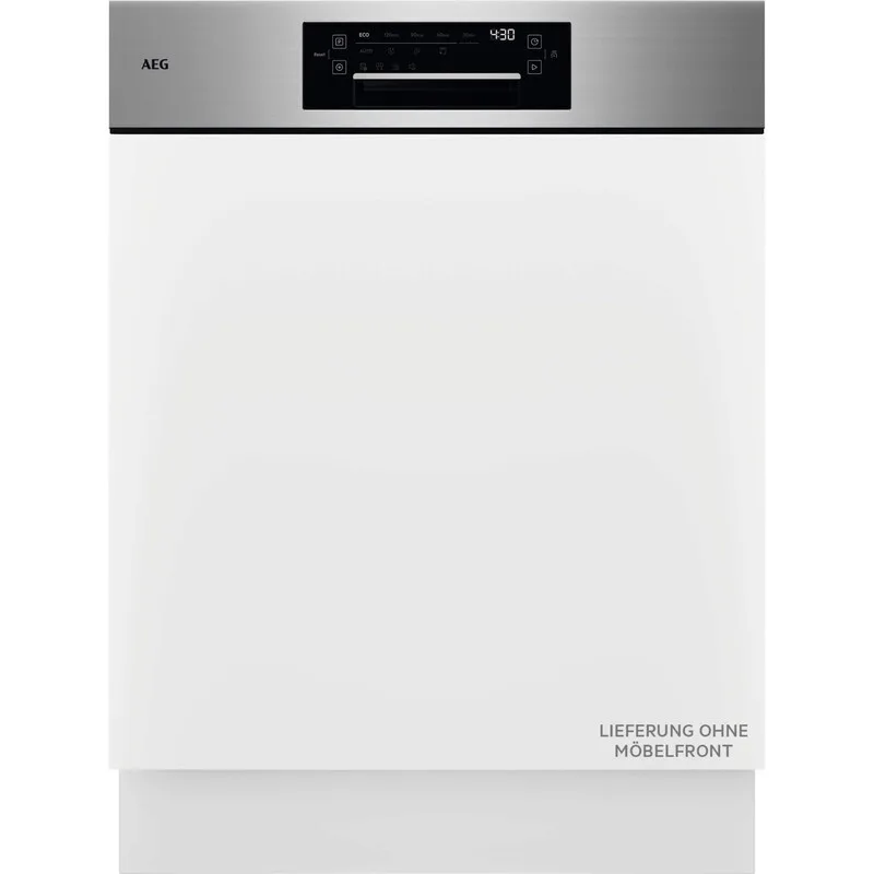 GT9200X2SCM Serie 9000 Halbintegrierter Geschirrspüler, 14 Maßgedecke, AirDry, SatelliteClean, Inverter-Motor, 40 dB, Energieklasse A von AEG – Produktfoto