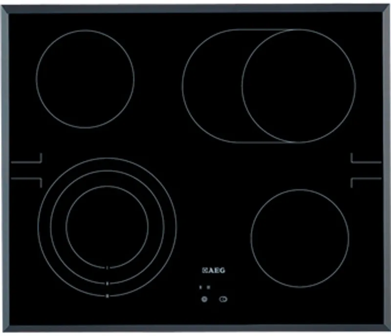 HE604070FB Ingebouwd Inductiekookplaat zones 4 zone(s) by AEG in Black – product photo