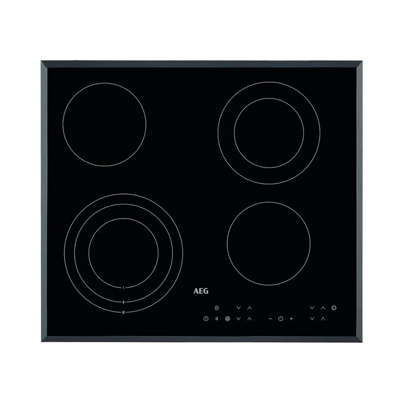 HK634030FB Keramische kookplaat Zwart de AEG – photo produit