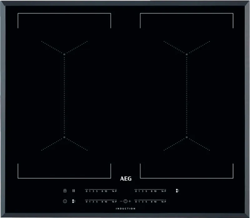 IKE64450FB Ingebouwd Zone van inductiekookplaat by AEG in Black – product photo