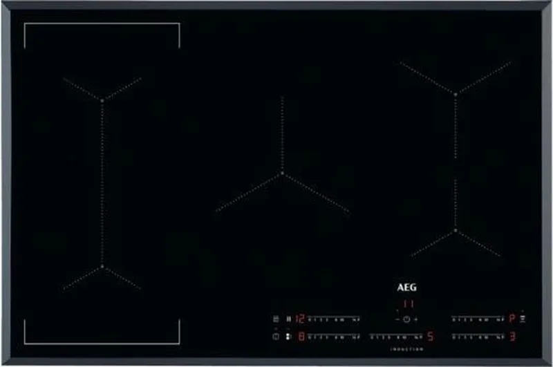 IKE85441FB Ingebouwd 78 cm Inductiekookplaat zones 5 zone(s) de AEG en Noir – photo produit