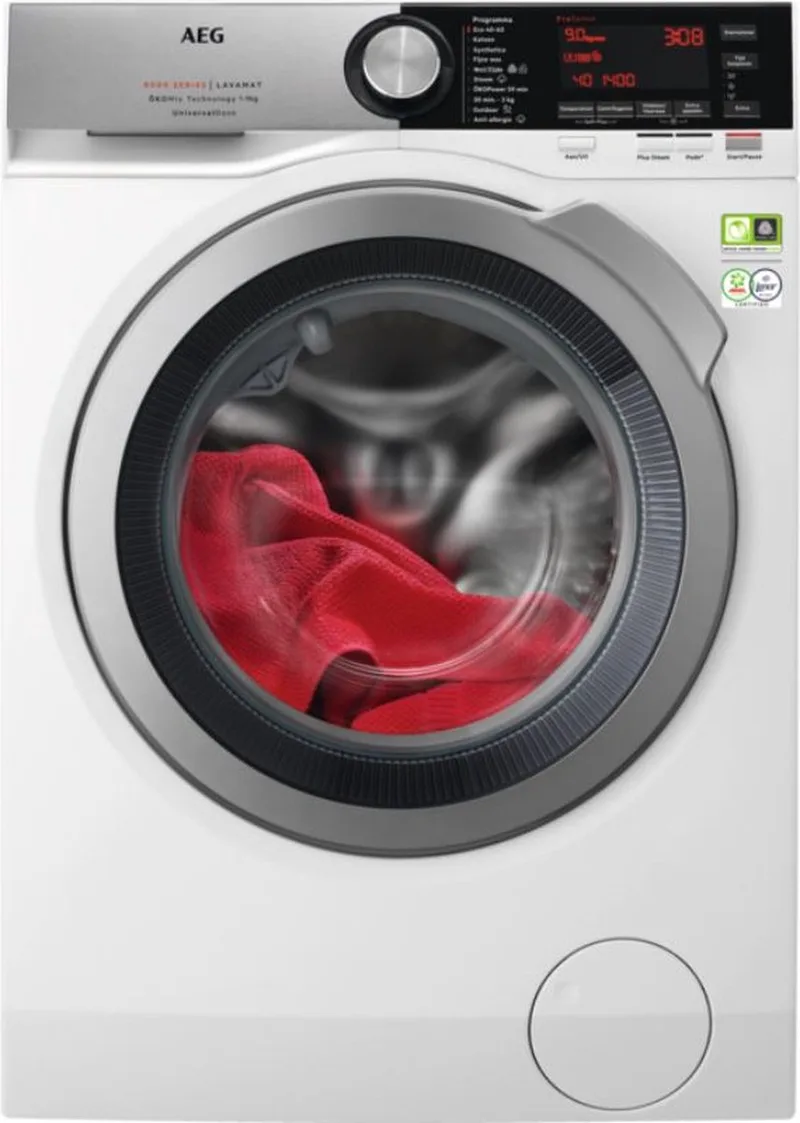 L8FEN96CV ÖKOMix - Wasmachine - 9kg - 1600 rpm by AEG in White – product photo