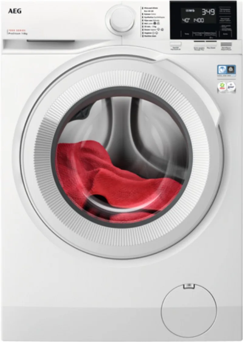LR73R862 7000 serie Prosteam - Wasmachine - 8 Kg - A label - 8 kg by AEG in White – product photo