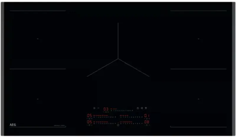 TK95IN00FB - 6000 Serie - inbouw inductie kookplaat (2-fasen) by AEG in Black – product photo