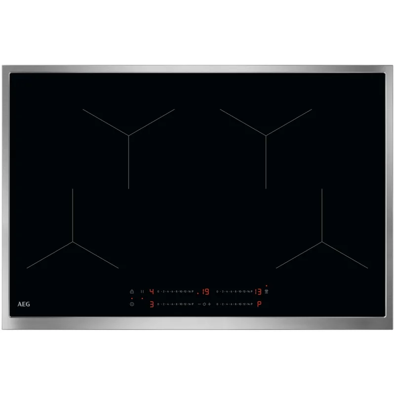 TO84IA0FXB Inductie kookplaat Zwart de AEG – photo produit