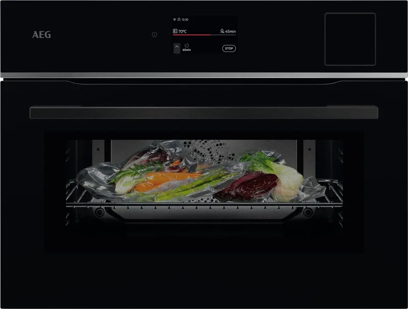 TP8SK72WB - 8000 serie - SteamPro - Inbouwoven - MealAssist - Hetelucht- en stoomoven de AEG en Noir – photo produit