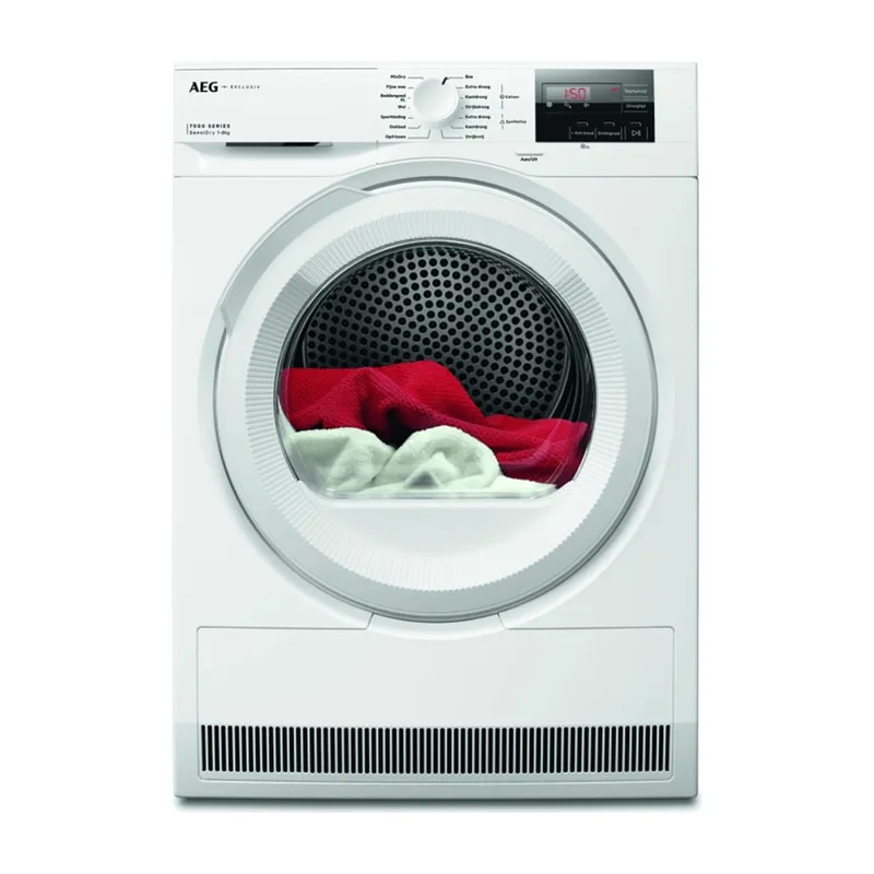 TR72AACHEN Warmtepompdroger Wit de AEG – photo produit