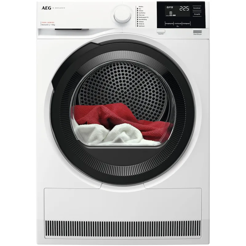 TR738BOCHUM Warmtepompdroger Wit de AEG – photo produit