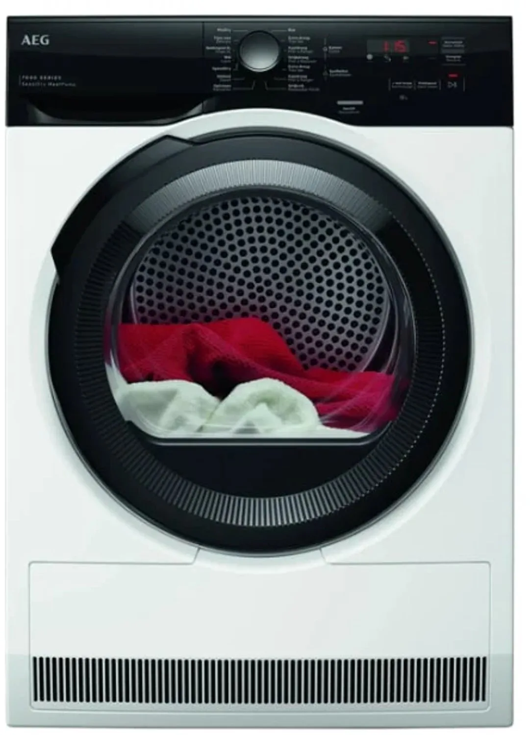 TR786EL4B 7000 Series Warmtepompdroger SensiDry – 8kg – C de AEG en Blanc – photo produit