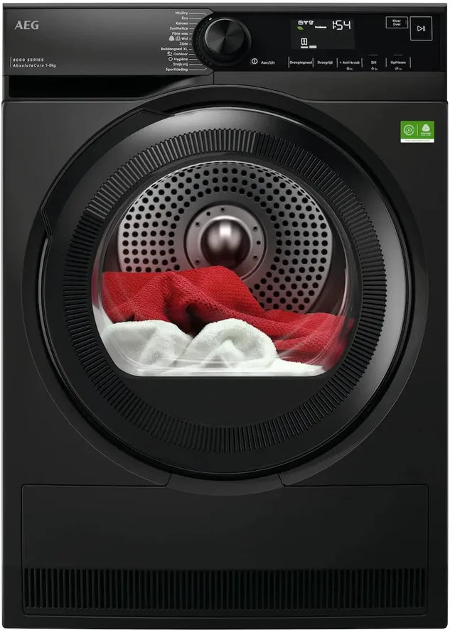 TR868DS4, Vrijstaand, Warmtepomp, Zwart, 8KG