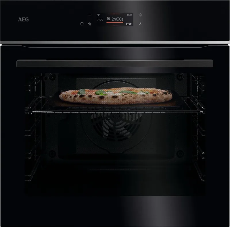 TX7PB631SB 7000 MealAssist PizzaExpert - Inbouwoven - Heteluchtoven - 72l - Pyrolyse reiniging - pizzakit von AEG in Schwarz – Produktfoto