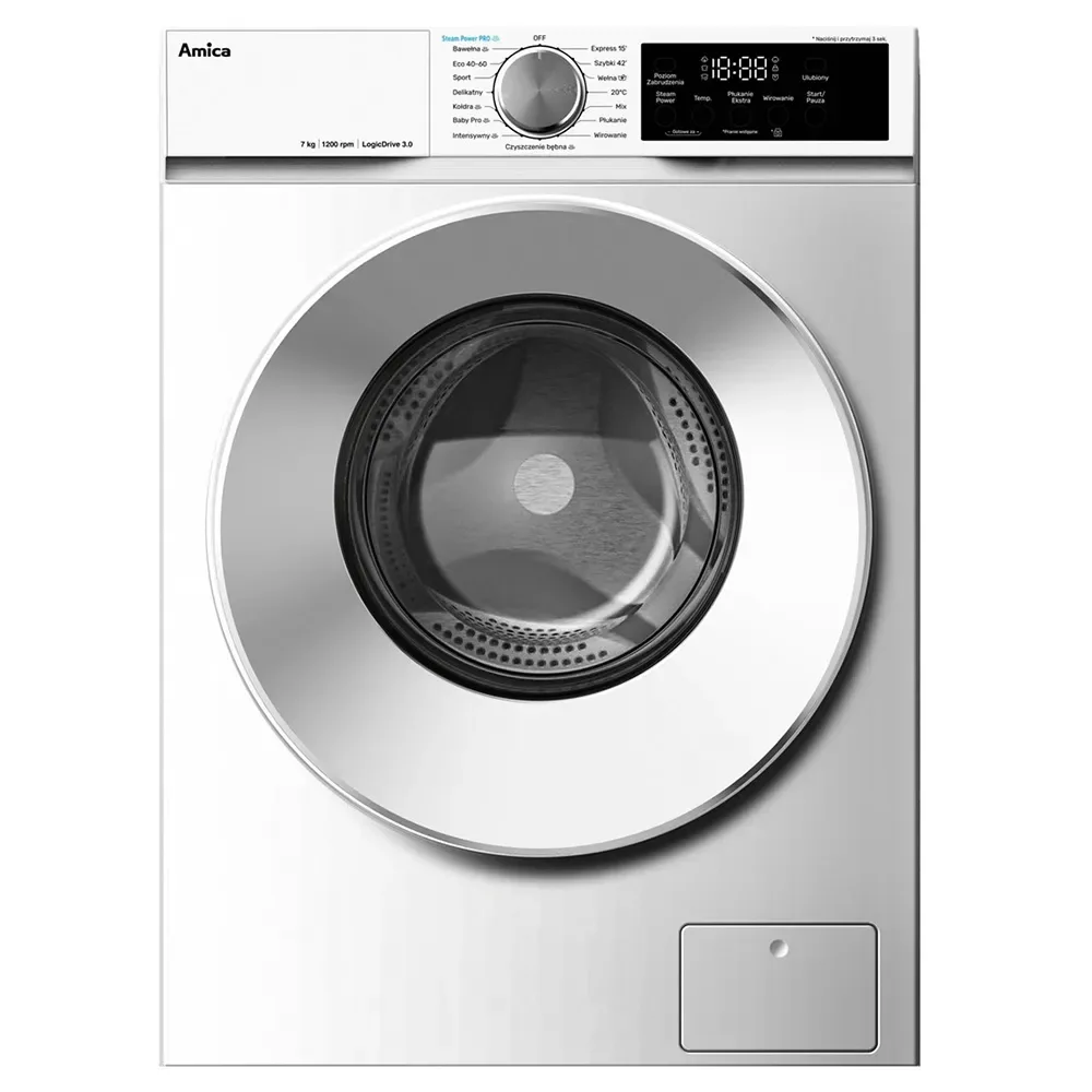 Lave-linge à Chargement Frontal Hwa7s12alisr3 de Amica – photo produit