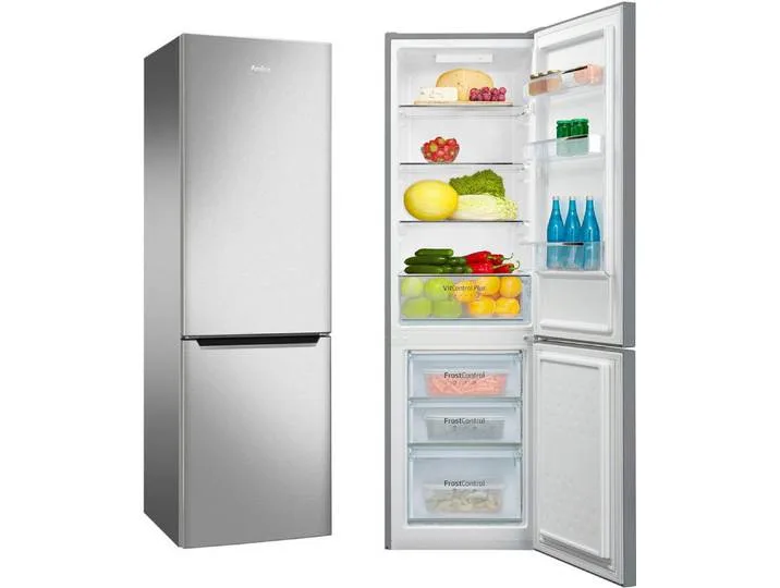 Kühl-/Gefrierkombination KGCL 387 160 E, 177 cm hoch, 54 cm breit, elektronische Steuerung von Amica – Produktfoto