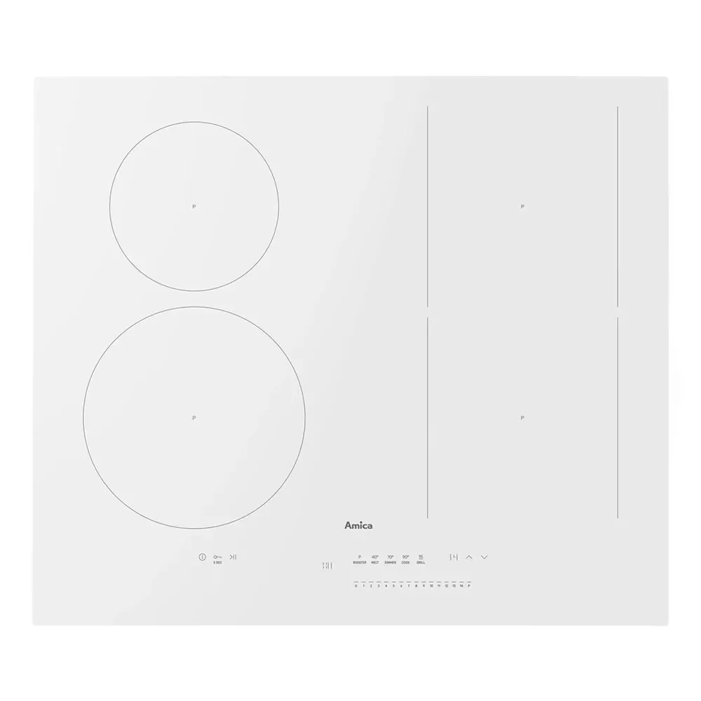 Plaque à Induction Pidh6141phtsun 3.0 60 Cm 4 Feux de Amica – photo produit