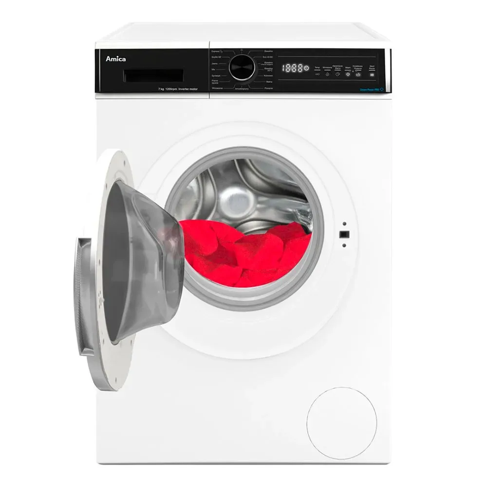 Lave-linge à Chargement Frontal Wa3s712blishb de Amica – photo produit