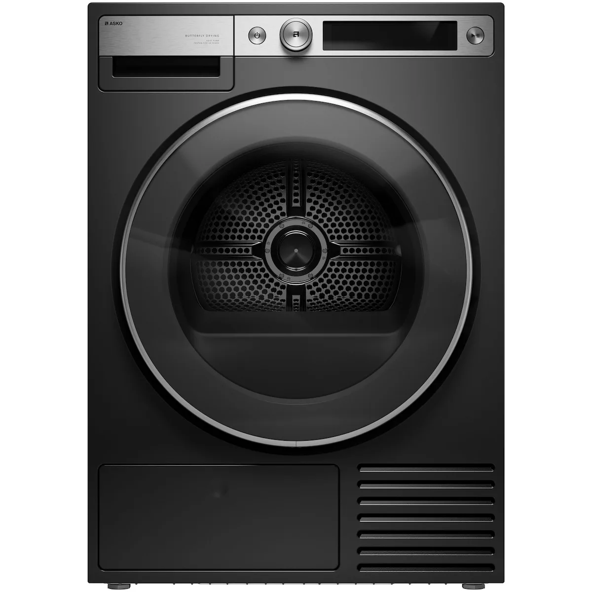 T709HUG Warmtepompdroger Zwart van ASKO – productfoto