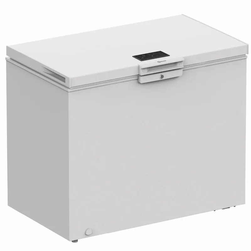 BGTE 250MC Gefriertruhe, 198 Liter Fassungsvermögen, MultiZone-Funktion, WinterProof bis -15 °C, Touch-Display, Weiß von Bauknecht – Produktfoto