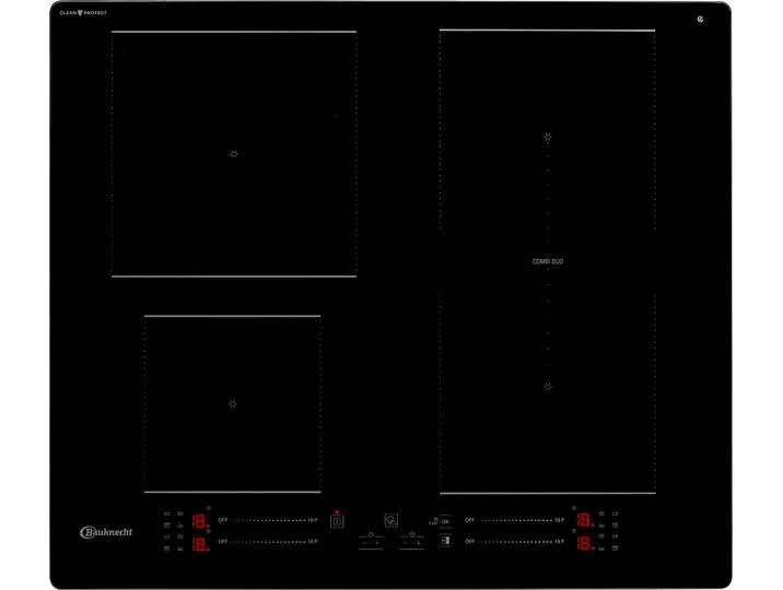 Induktions-Kochfeld BS 3560B CPNE , schwarz, B:59cm T:51cm, Kochfelder, CleanProtect – erleichterte Reinigung von Bauknecht – Produktfoto
