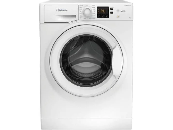 Waschmaschine WBP 714A, 7 kg, 1400 U/min, Kurz 45' – saubere Wäsche bei voller Beladung in nur 45 Minuten by Bauknecht – product photo