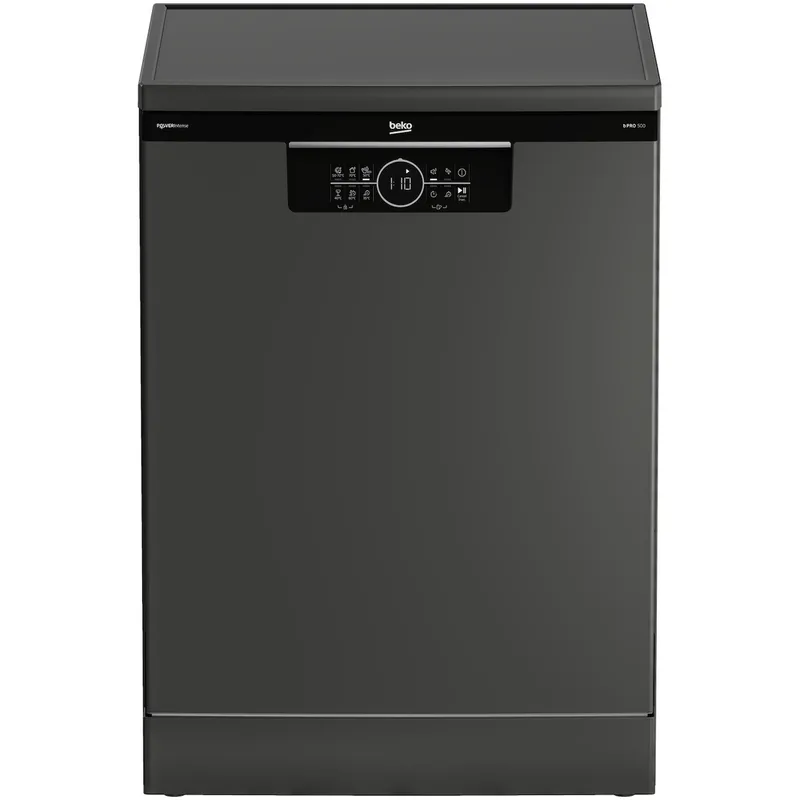 BDFN26560GP PowerIntense Vrijstaande vaatwasser Zwart van Beko – productfoto