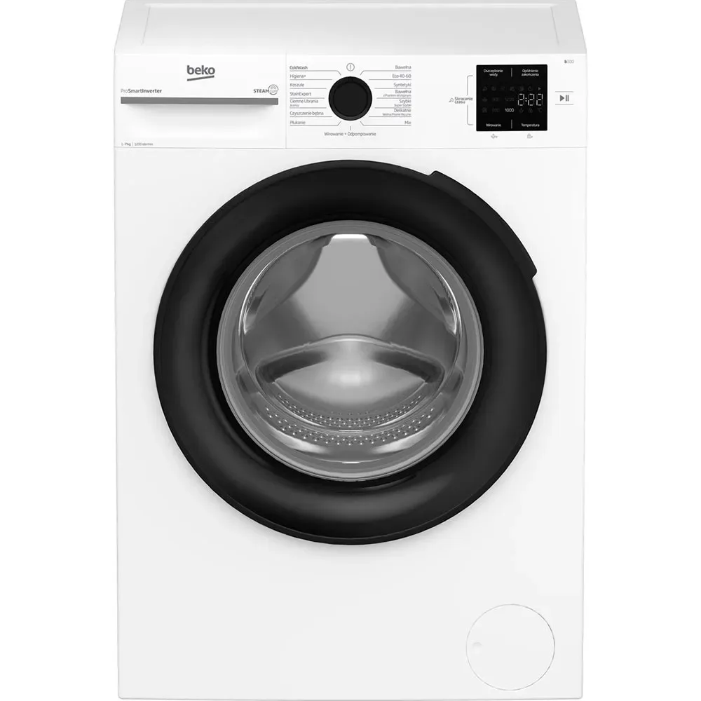 Bm1wfu39225wpb Frontbetjent Vaskemaskine fra Beko – produktbillede