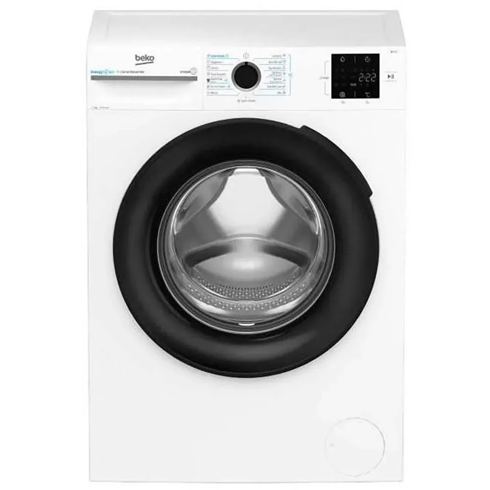 Bm3wft3821wb Frontbetjent Vaskemaskine fra Beko – produktbillede