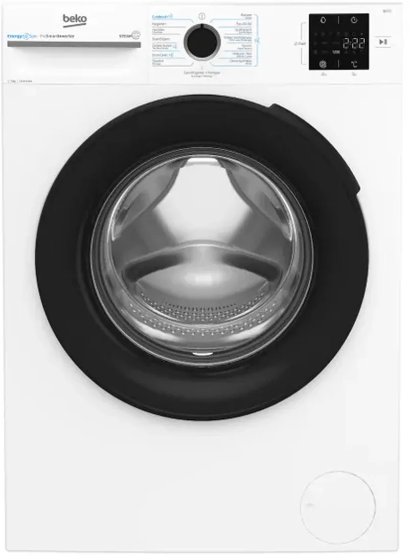 BM3WFU37412CW EnergySpin Wasmachine de Beko en Blanc – photo produit