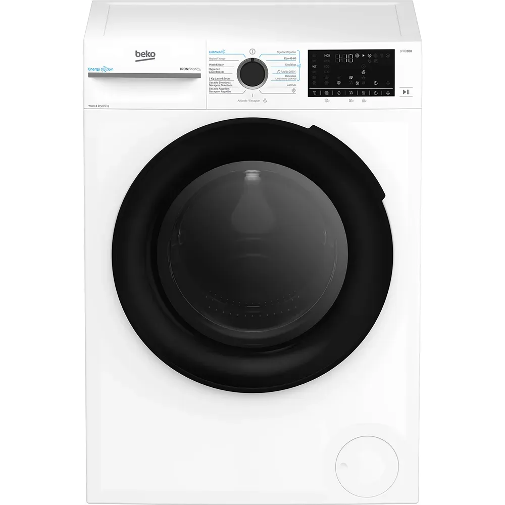 Bm5dft48437wb Vaskemaskine Med Tørretumbler fra Beko – produktbillede