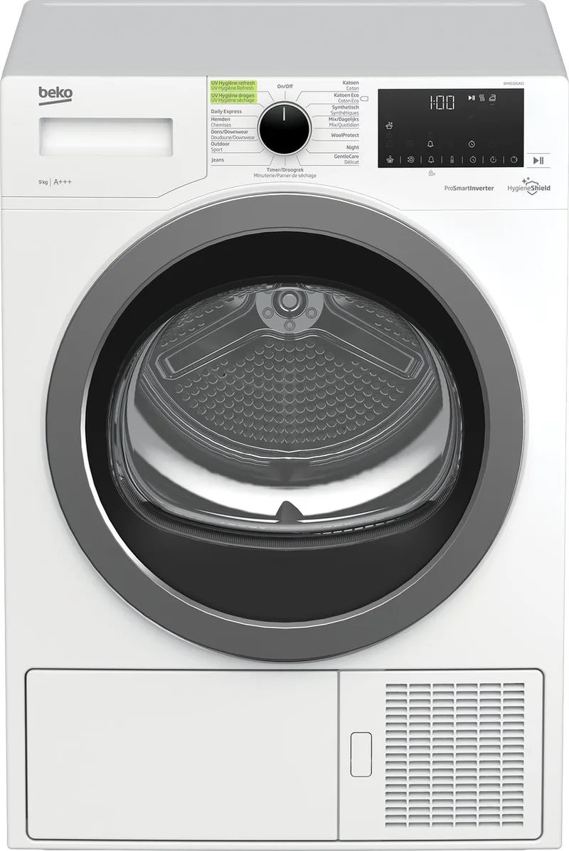 DH9532GA01 - Warmtepompdroger från Beko i Vit – produktbild