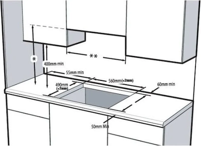 HIC 64503 TX keramische kookplaat 60 cm van Beko in Zwart – productfoto