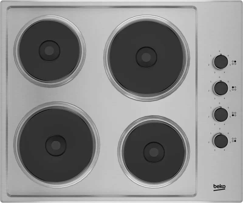 HIGE64100X - inbouw elektrische kookplaat by Beko in Grey – product photo