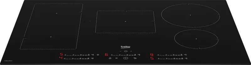 HII85720UFT - Kookplaat von Beko in Schwarz – Produktfoto