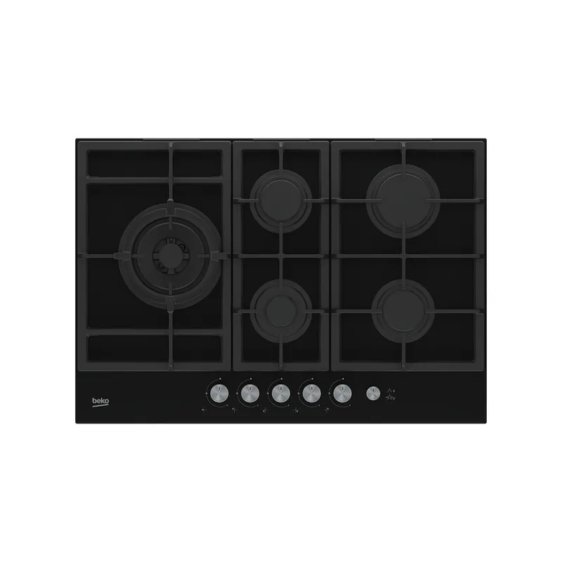 HILL75235S Gas kookplaat Zwart de Beko – photo produit