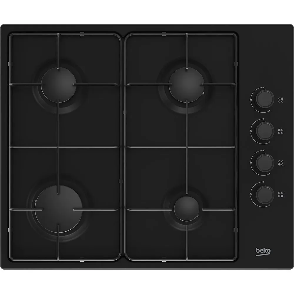 Table De Cuisson à Gaz Hibg64120sb 60 Cm 4 Feux de Beko – photo produit