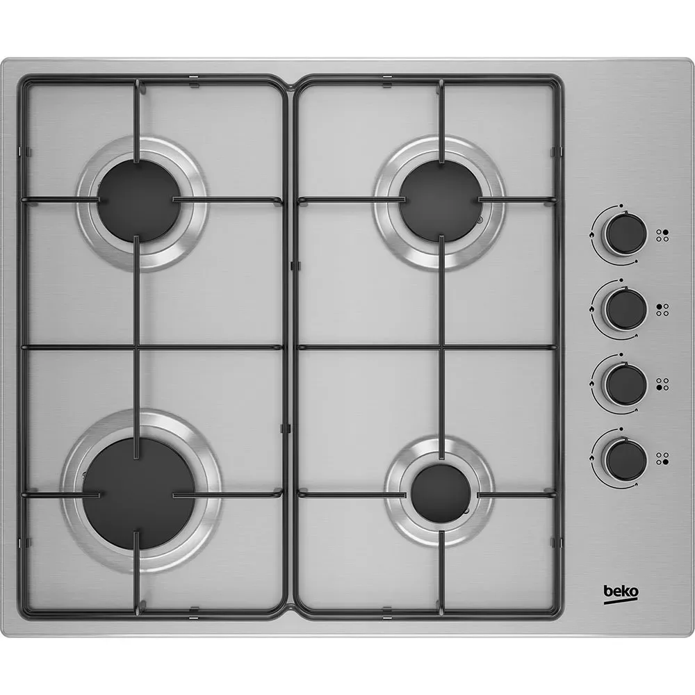 Table De Cuisson à Gaz Higg64103sx 60 Cm 4 Feux de Beko – photo produit