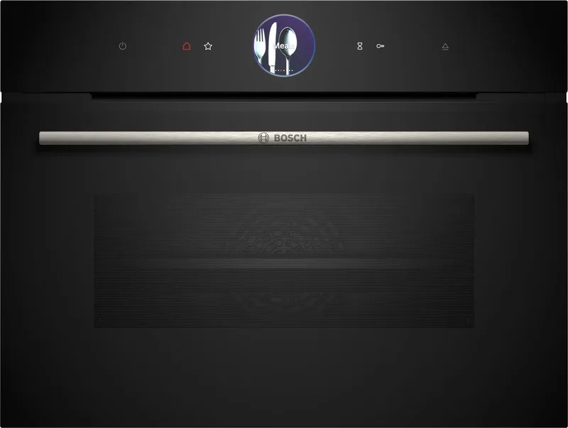 CSG7364B1 - Serie 8 - Inbouwoven - Stoomoven - 47L - 60 x 45 cm - Air Fry-functie - TFT-display van Bosch in Zwart – productfoto
