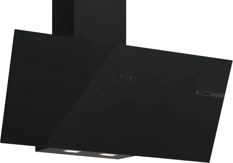 DWK95DF61 - Serie 4 - Afzuigkap - Wandschouwkap - 90 cm - glas by Bosch in Black – product photo