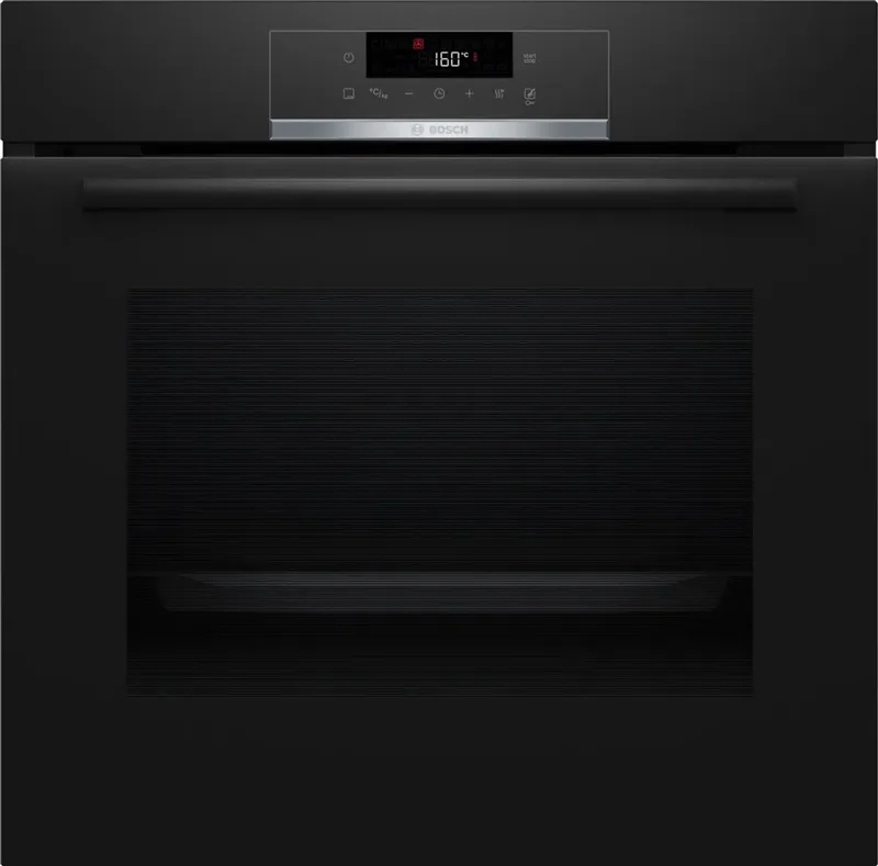 HQG572EB3 - Inbouwoven - Elektrisch - Air Fry-functie - 71 l - Stoom koken - Pyrolytisch van Bosch in Zwart – productfoto
