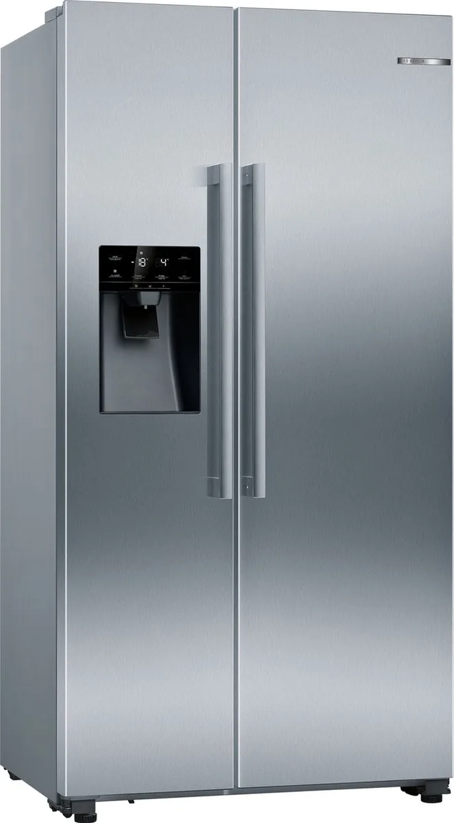 KAD93AIDP - Serie 6 - Amerikaanse koel-vriescombinatie - Extra breed - anti-fingerprint - Total No Frost Nooit meer ontdooien von Bosch in Rvs – Produktfoto