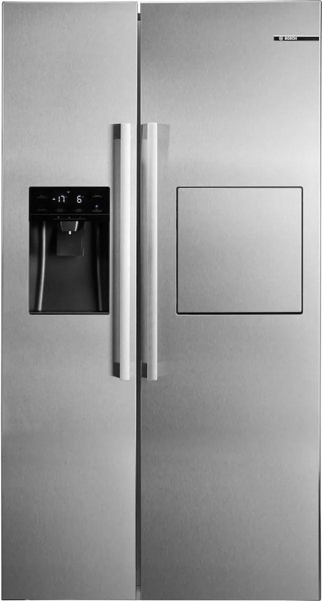 KAG93AIEP - Serie 6 - Amerikaanse koelkast - Extra breed - RVS - Total no frost nooit meer ontdooien by Bosch in Rvs, Inox – product photo