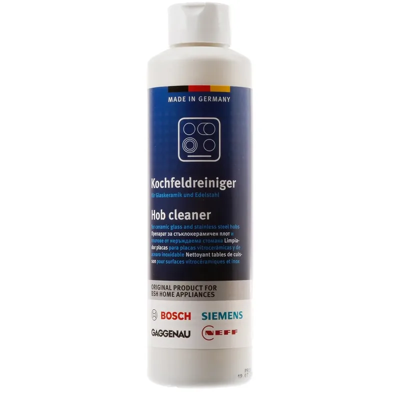 Kookplaat reiniger, 250ml / Inductie en RVS Kookplaat accessoire de Bosch – photo produit