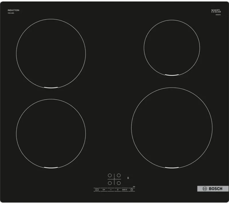 PIE611BB5E - Serie 4 - Inductiekookplaat - 60 cm de Bosch en Noir – photo produit