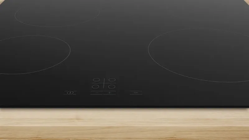 PKE611BA2E - Inbouw keramische kookplaat - 60 cm fra Bosch i Sort – produktbillede